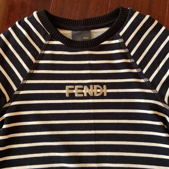 Girls Fendi sweater dress